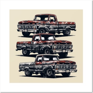 Ford F100 Posters and Art